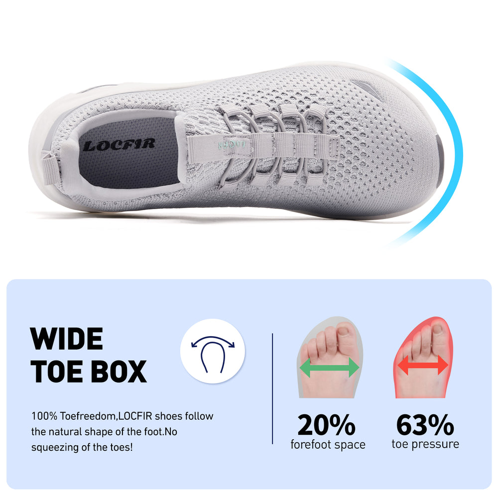 Walking running shoes grey 6