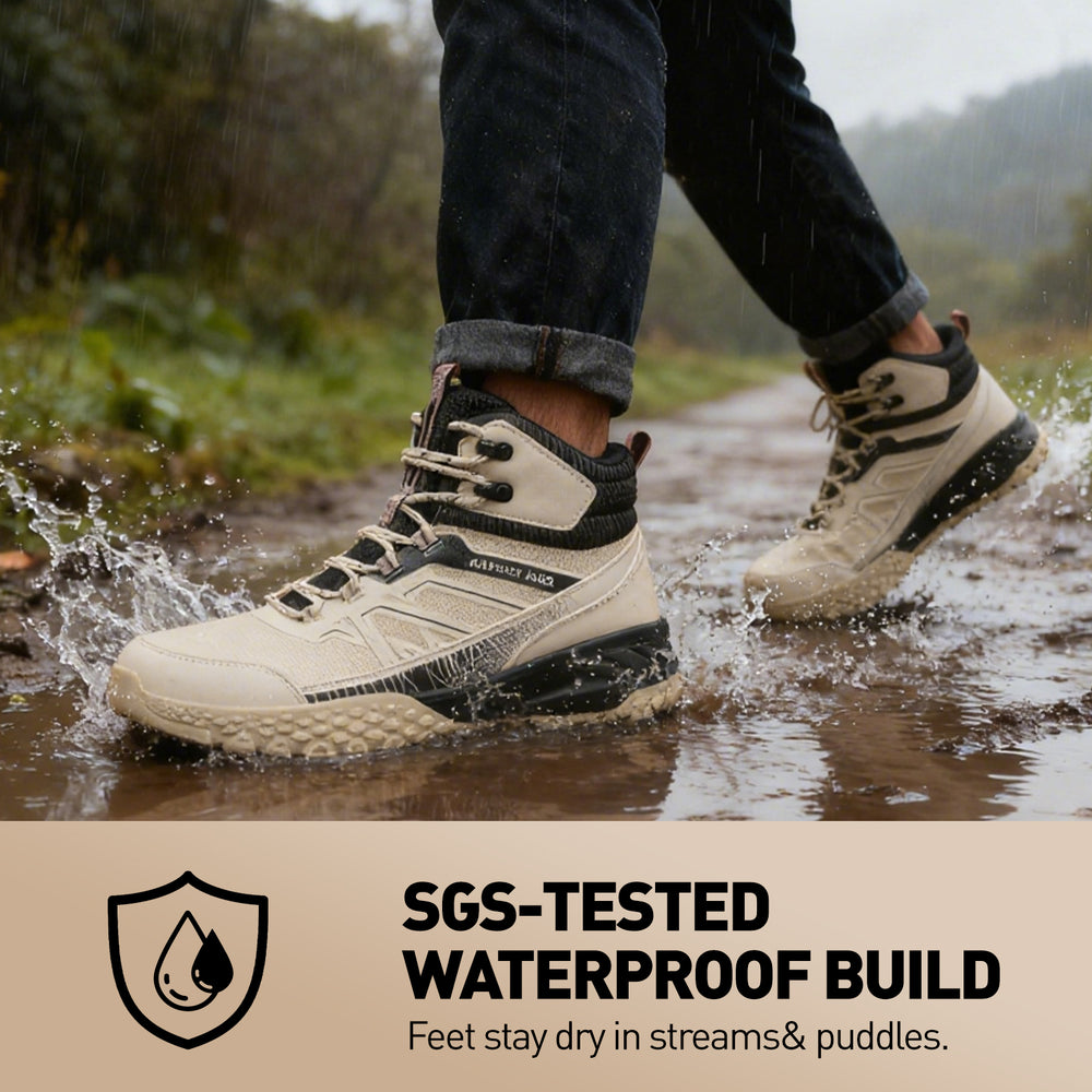 men Hiking Boots sandy grey 2