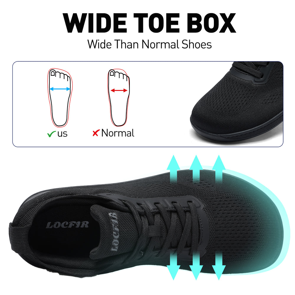 walking running shoes black 2