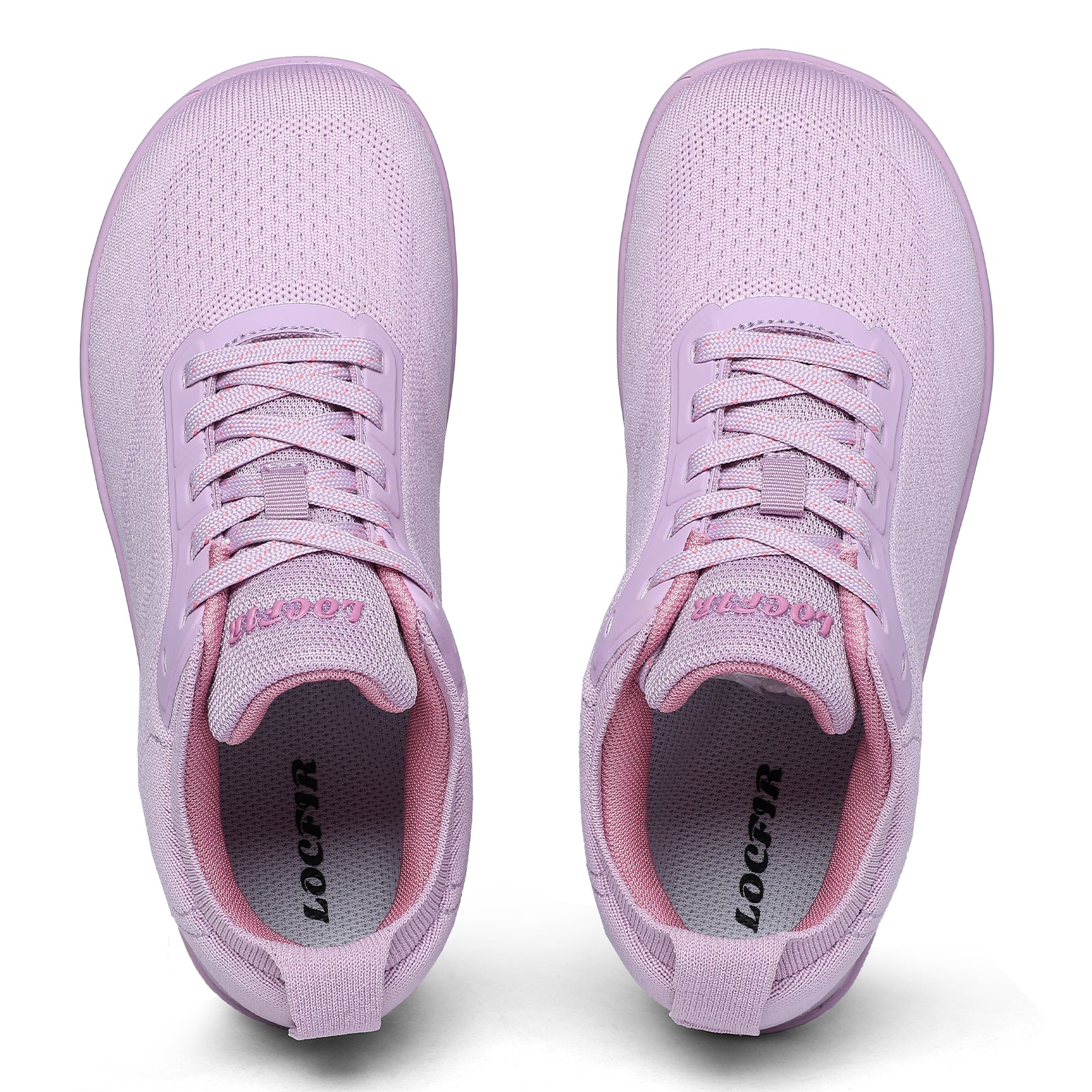 walking running shoes Pink Purple 2