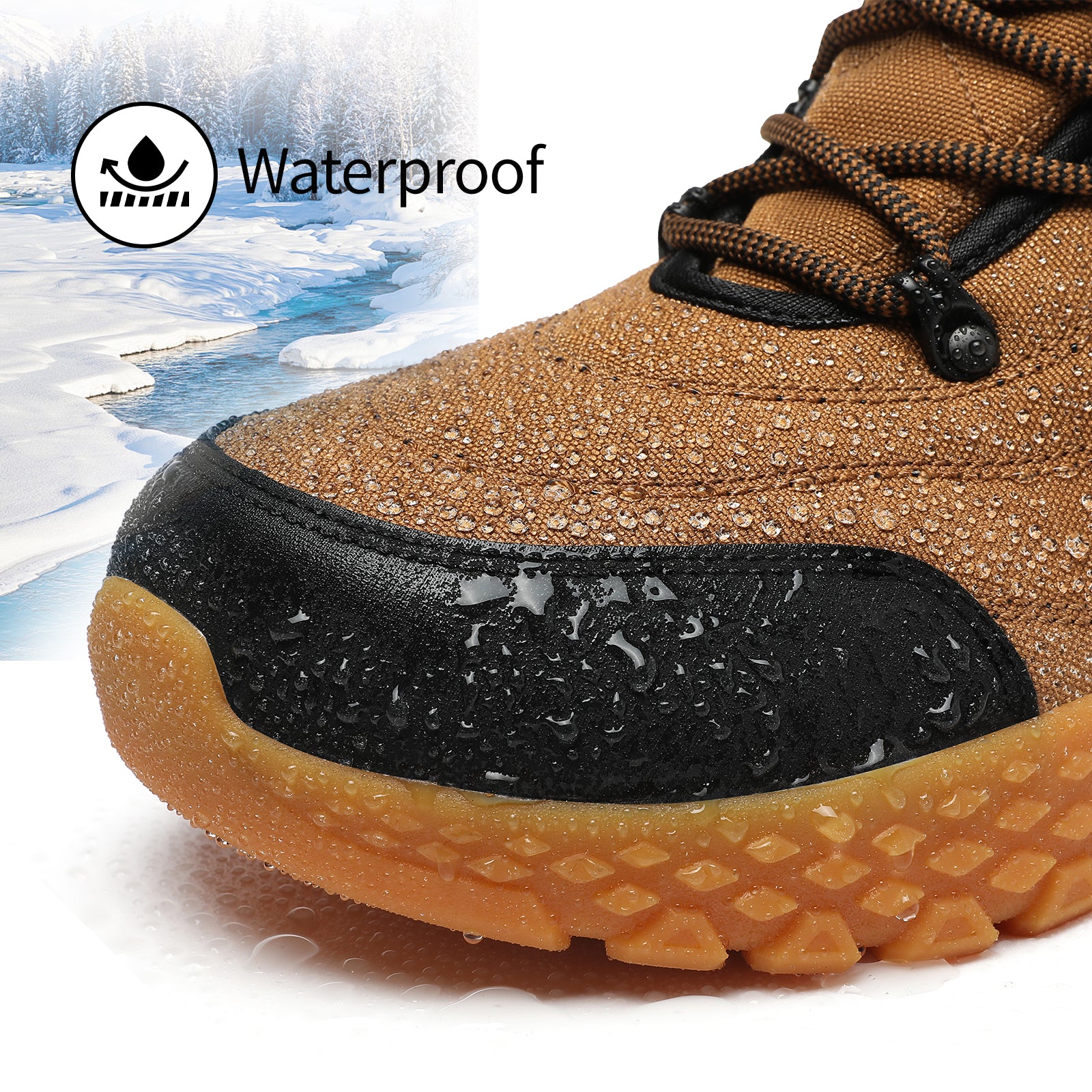 Men Snow Boots marmygreen 3