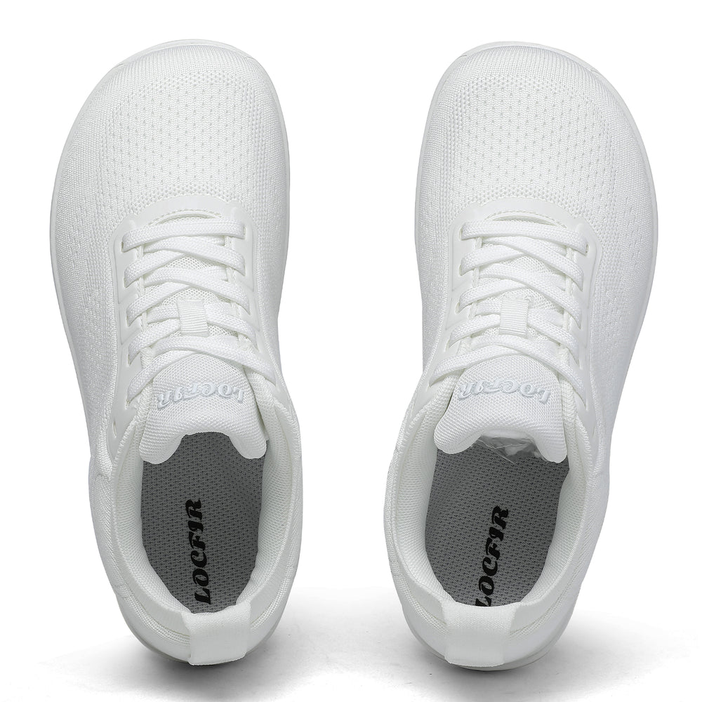 walking running shoes white 4