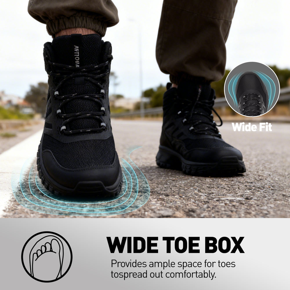 men Hiking Boots black 3