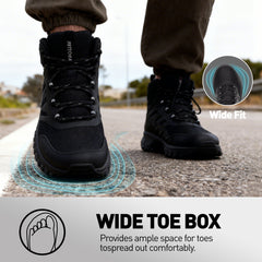 men Hiking Boots black 3