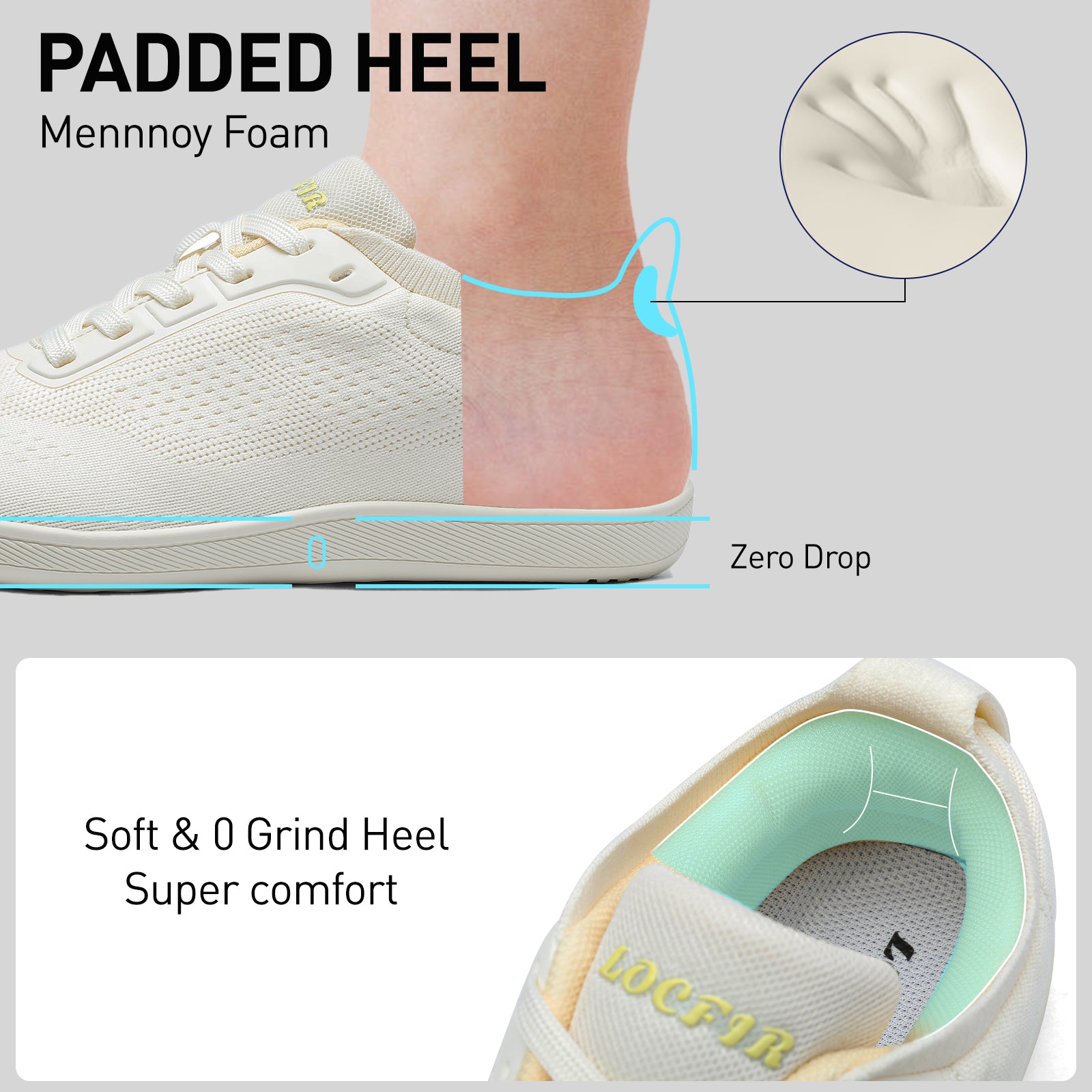 walking running shoes beige 7