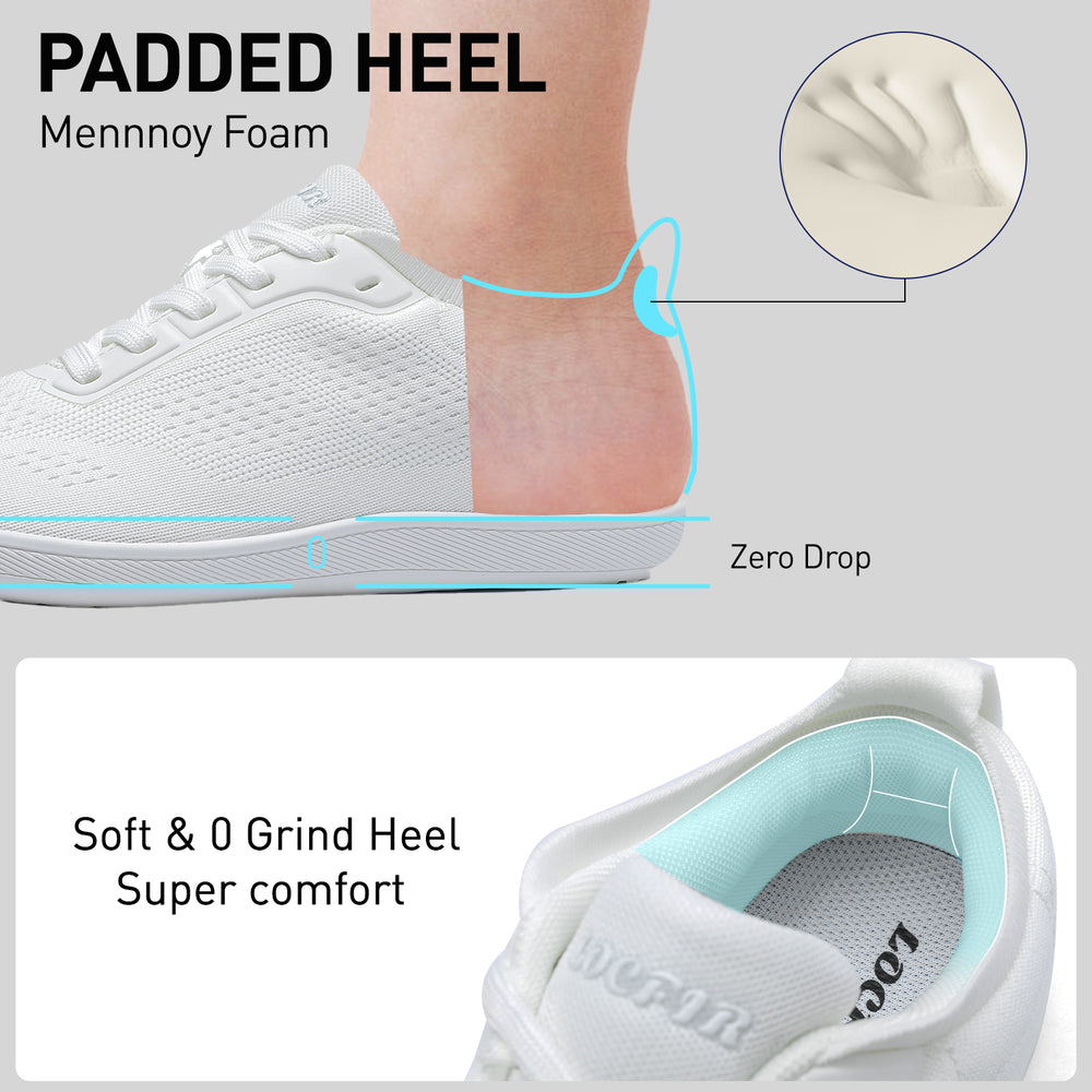 walking running shoes white 5