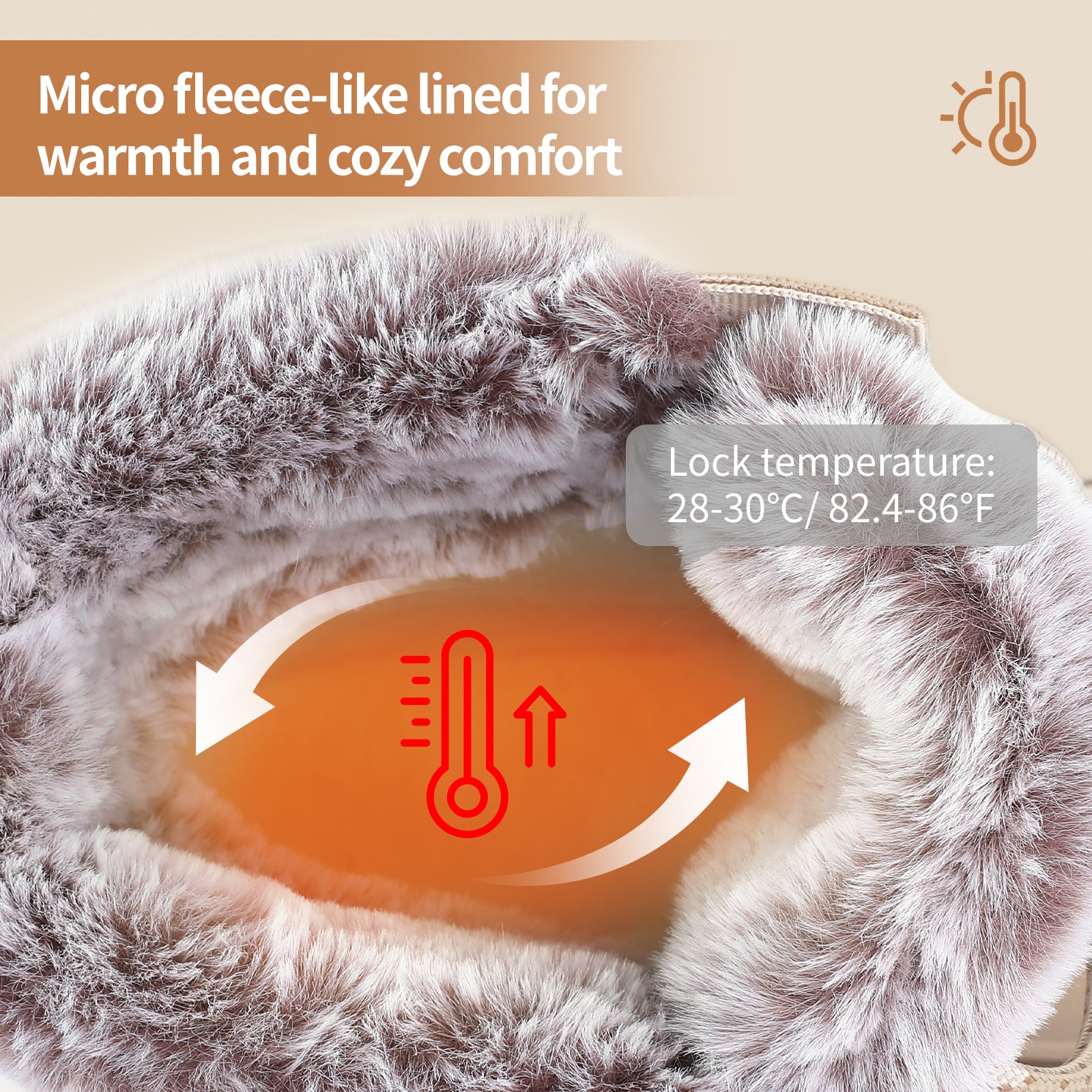 women insulated waterproof winter boots white 5