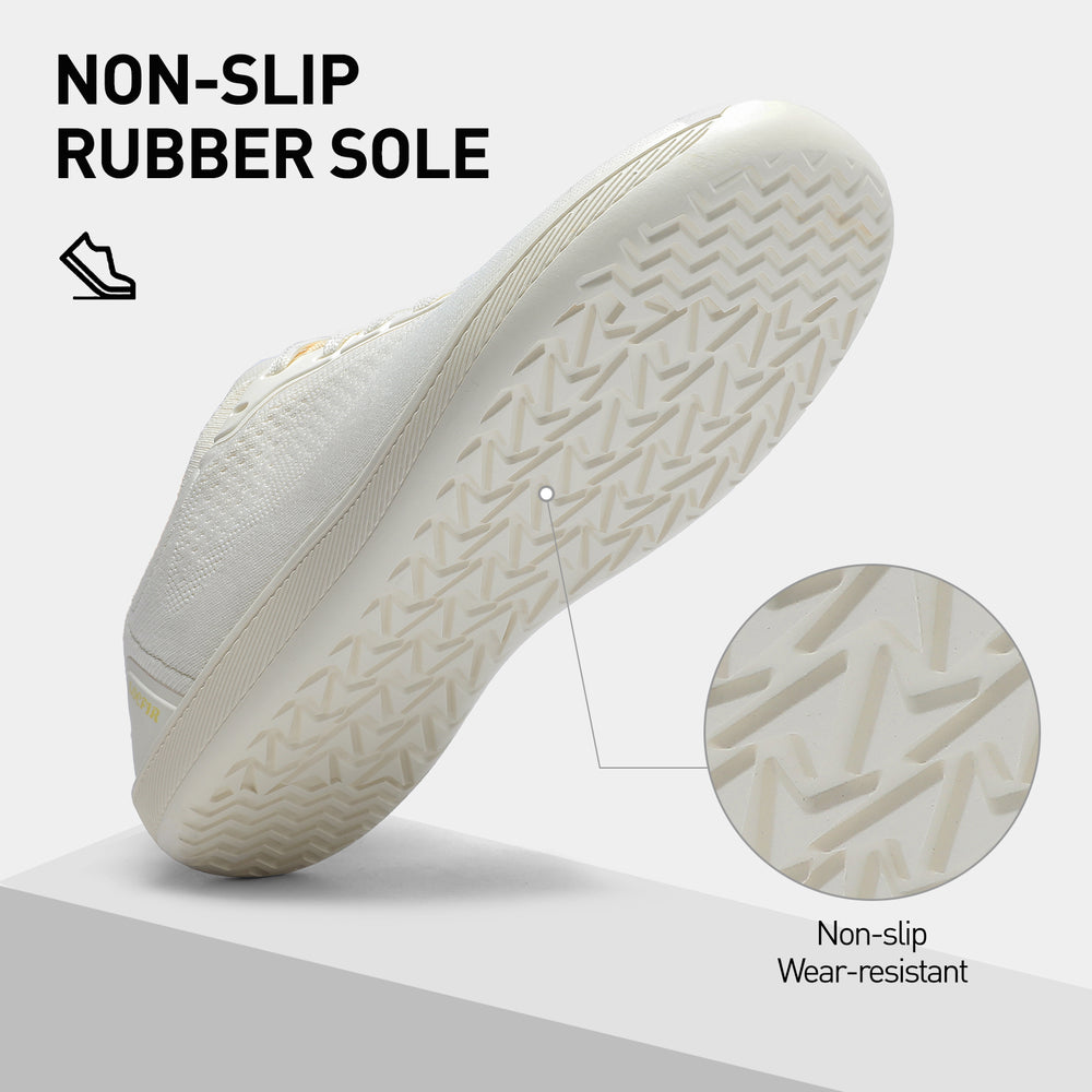 walking running shoes beige 4