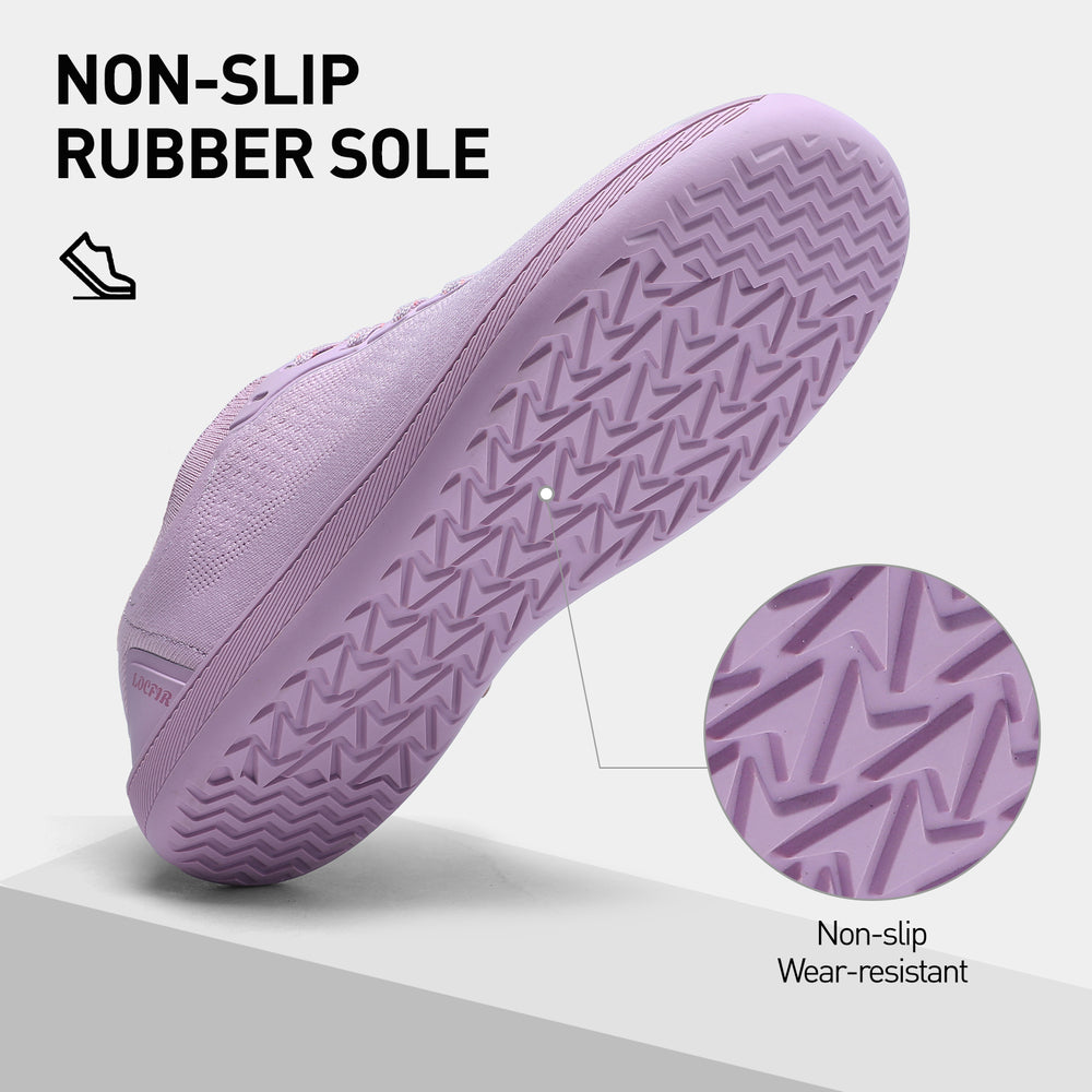 walking running shoes Pink Purple 6