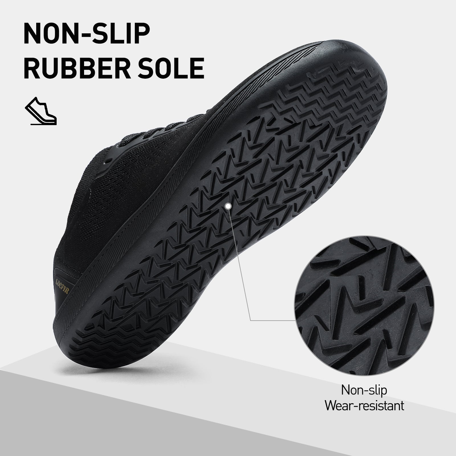 walking running shoes black 6