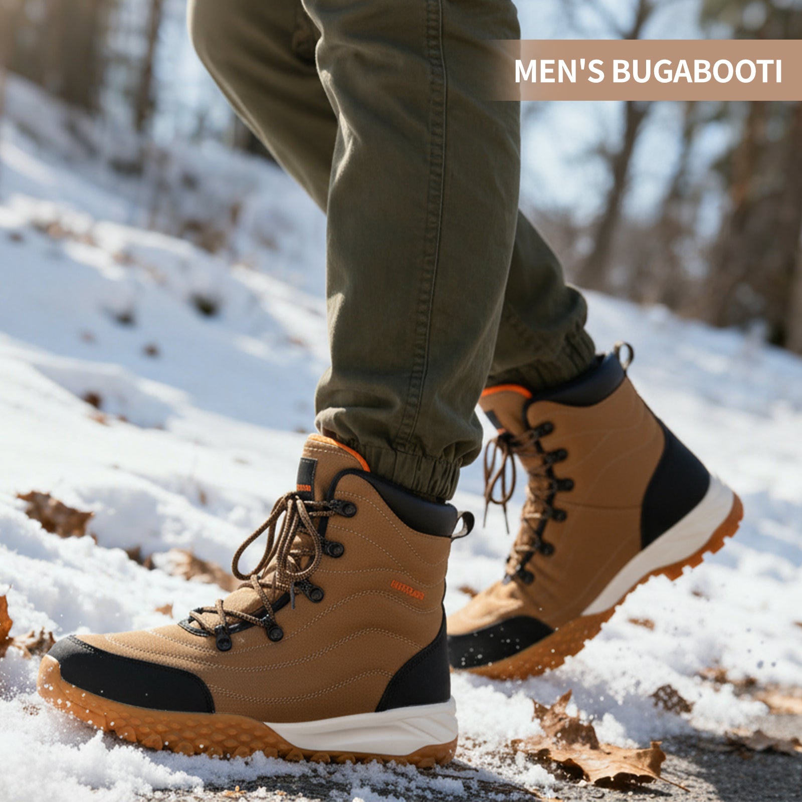 Men Snow Boots marmygreen 4